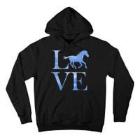 Love Horses Tall Hoodie