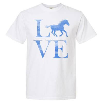 Love Horses Garment-Dyed Heavyweight T-Shirt