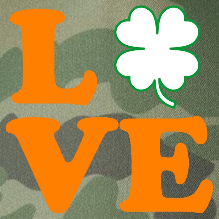 Love Irish Clover Shamrock St. Patrick's Day Legacy Tie Dye Trucker Hat