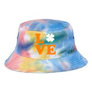 Love Irish Clover Shamrock St. Patrick's Day Tie Dye Newport Bucket Hat