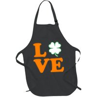 Love Irish Clover Shamrock St. Patrick's Day Apron