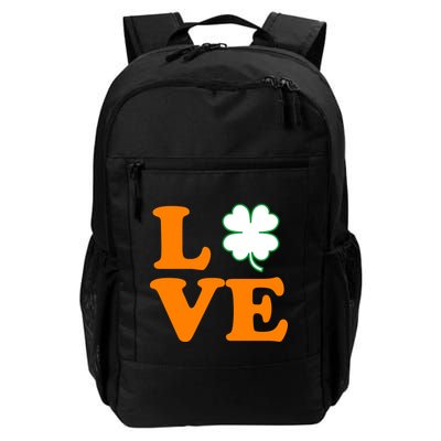 Love Irish Clover Shamrock St. Patrick's Day Backpack