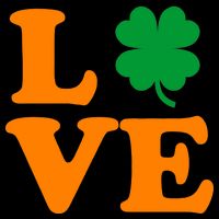 Love Irish Clover Shamrock St. Patrick's Day 16oz Travel Tumbler