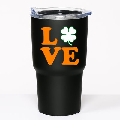Love Irish Clover Shamrock St. Patrick's Day Tumbler