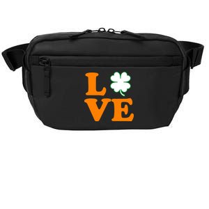 Love Irish Clover Shamrock St. Patrick's Day Crossbody Pack