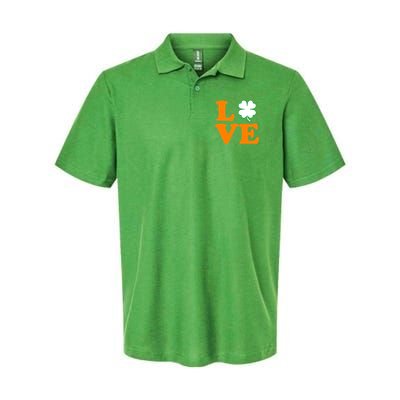 Love Irish Clover Shamrock St. Patrick's Day Polo