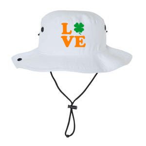 Love Irish Clover Shamrock St. Patrick's Day Legacy Cool Fit Booney Bucket Hat