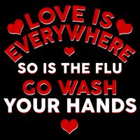 Love Is Everyone So Is the Flu Cooling Performance Long Sleeve Crew