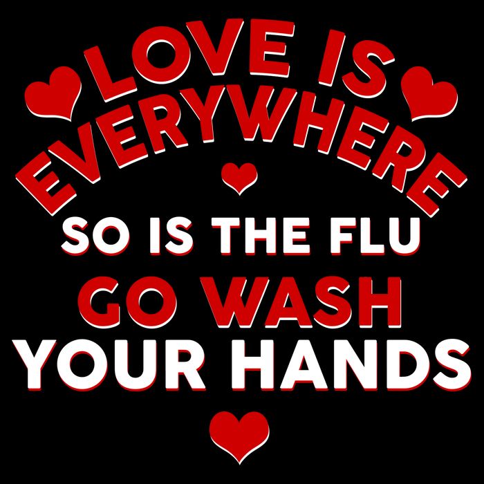Love Is Everyone So Is the Flu Cooling Performance Long Sleeve Crew