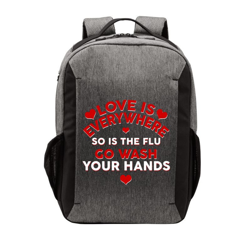 Love Is Everyone So Is the Flu Vector Backpack