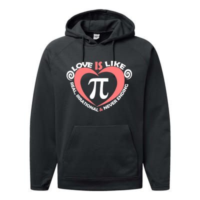 Love Is Like  PI Performance Fleece Hoodie