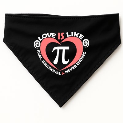 Love Is Like  PI USA-Made Doggie Bandana