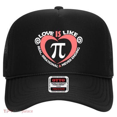 Love Is Like  PI High Crown Mesh Back Trucker Hat