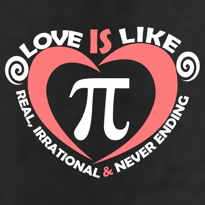 Love Is Like  PI Golf Towel