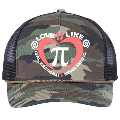 Love Is Like  PI Retro Rope Trucker Hat Cap