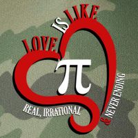 Love Is Like Pi Real Irrational Never Ending Legacy Tie Dye Trucker Hat