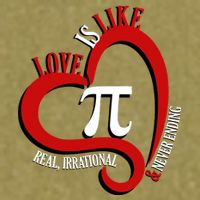 Love Is Like Pi Real Irrational Never Ending Garment-Dyed Women's Muscle Tee