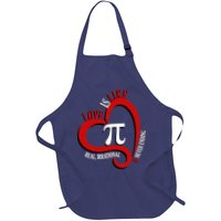 Love Is Like Pi Real Irrational Never Ending Apron