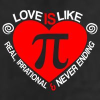 Love Is Like Pi Valentines Cool Comfort Performance Bucket Hat
