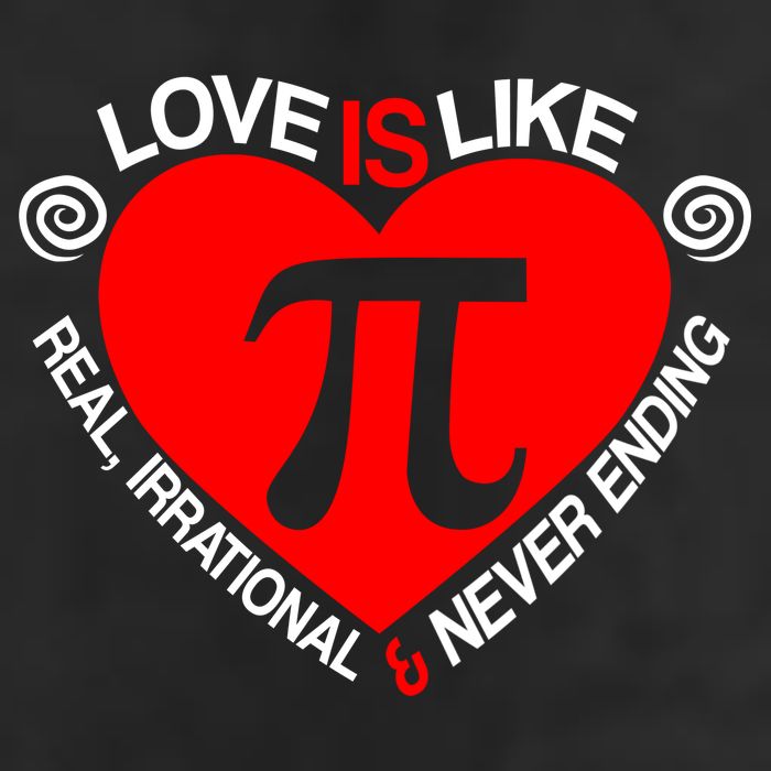 Love Is Like Pi Valentines Cool Comfort Performance Bucket Hat