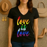 Love Is Love Women's V-Neck T-Shirt