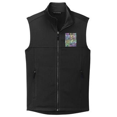 Love Is Love Black Lives Matter Collective Smooth Fleece Vest