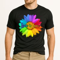 Love Is Love Rainbow Flower Performance Shirt