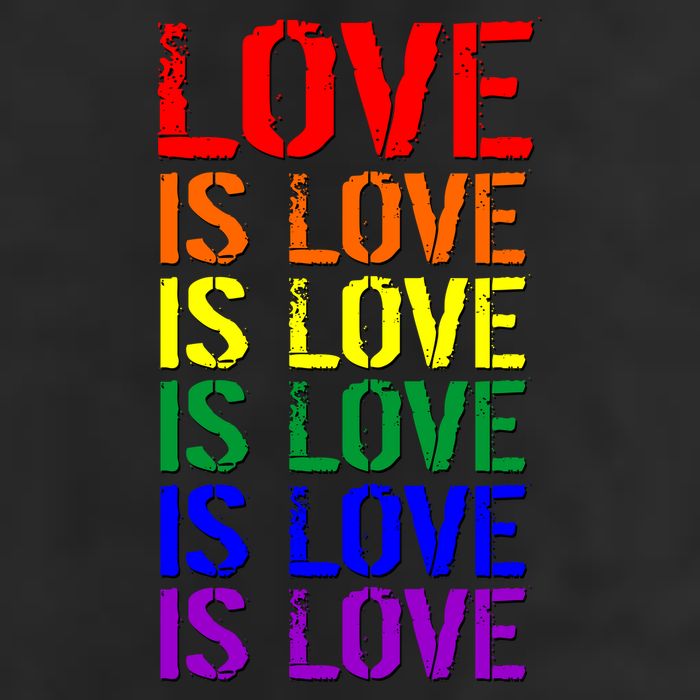 Love Is Love Rainbow Colors Cool Comfort Performance Bucket Hat