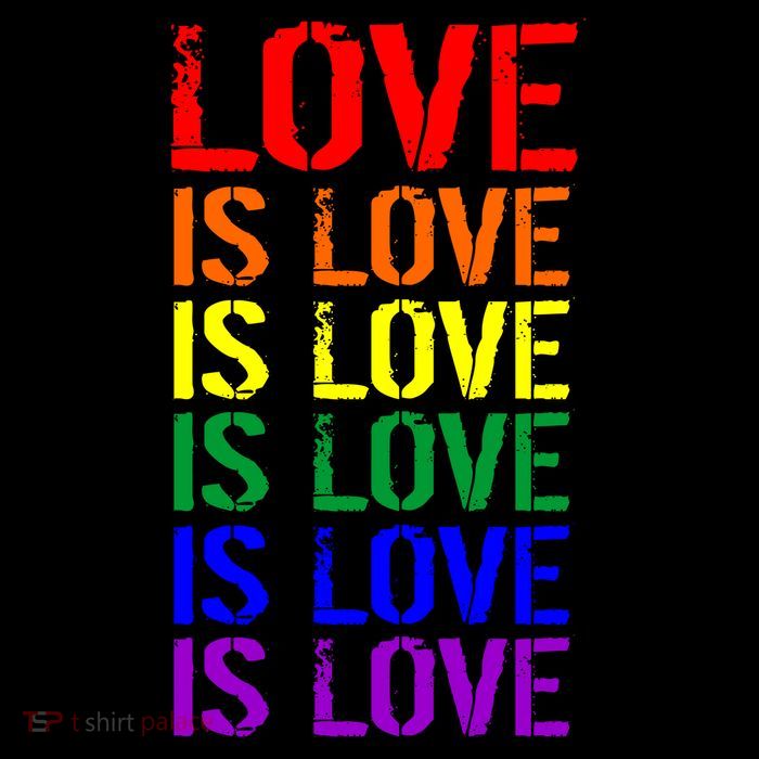 Love Is Love Rainbow Colors 7-Panel Snapback Hat