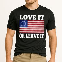 Love It Or Leave It Betsy Ross Flag Performance Shirt