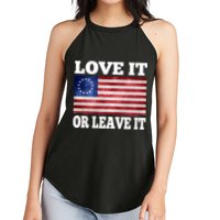 Love It Or Leave It Betsy Ross Flag Women's Perfect Tri Rocker Tank
