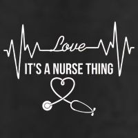 Love It's A Nurse Thing Stethoscop Heartbeat Heart 11oz C Handle Ceramic Mug