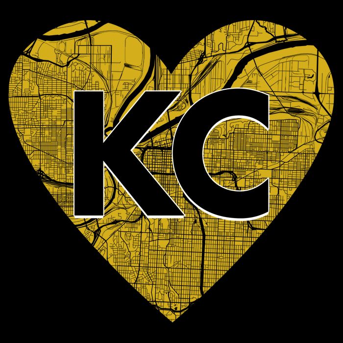 Love Kansas City Football Fan City Map Impact Tech Backpack
