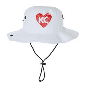 Love Kansas City Football Fan City Map Legacy Cool Fit Booney Bucket Hat