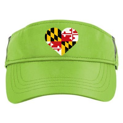 Love Maryland Adult Drive Performance Visor