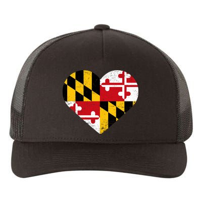 Love Maryland Yupoong Adult 5-Panel Trucker Hat