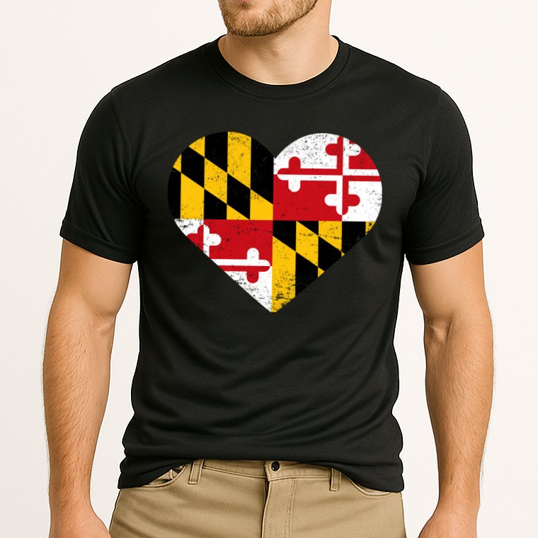 Love Maryland Cooling Performance Crew T-Shirt