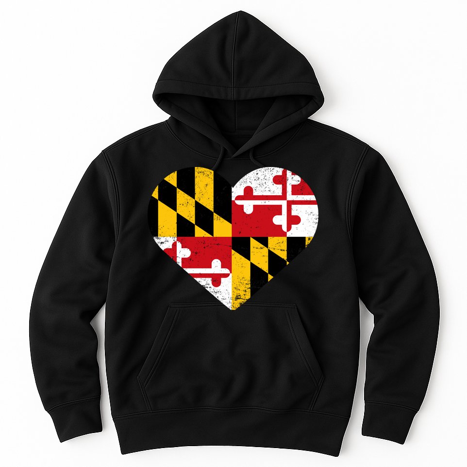 Love Maryland Hoodie