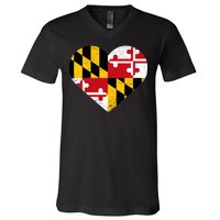 Love Maryland V-Neck T-Shirt