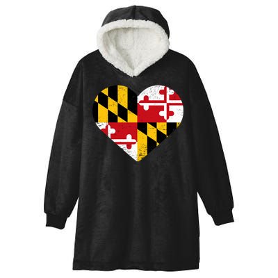 Love Maryland Hooded Wearable Blanket