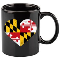 Love Maryland 11oz C Handle Ceramic Mug