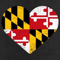 Love Maryland 11oz C Handle Ceramic Mug
