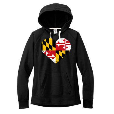 Love Maryland Women's Fleece Hoodie