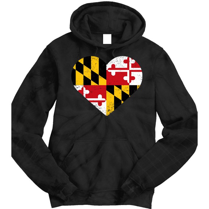 Love Maryland Tie Dye Hoodie