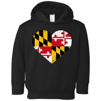 Love Maryland Toddler Hoodie