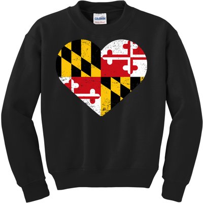 Love Maryland Kids Sweatshirt