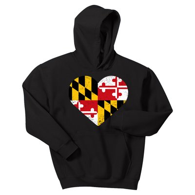 Love Maryland Kids Hoodie