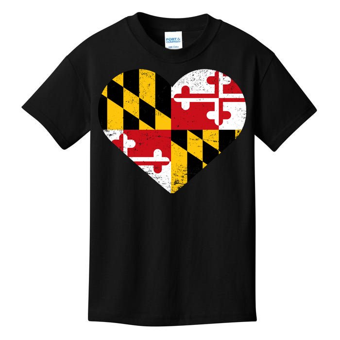 Love Maryland Kids T-Shirt