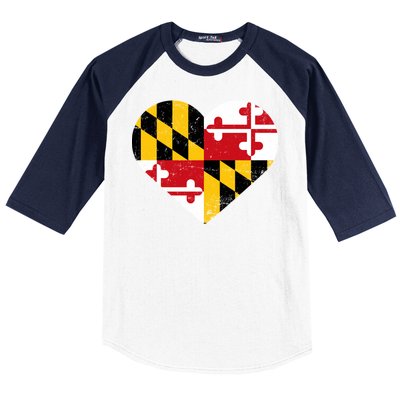 Love Maryland Baseball Sleeve Shirt