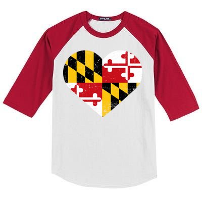 Love Maryland Kids Colorblock Raglan Jersey